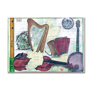 Kunstdruck Ole West - "Keep Music Live"